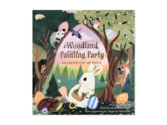 Woodland Painting Party Easter Pop Up Book