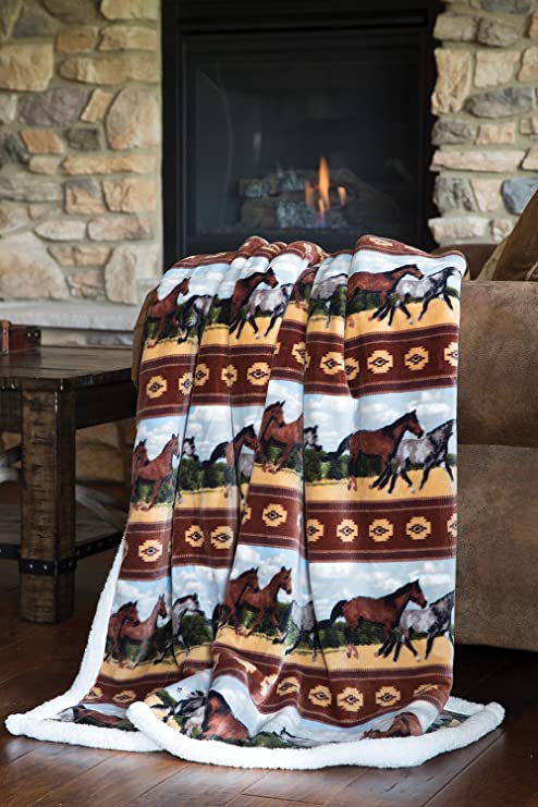 Horses Throw