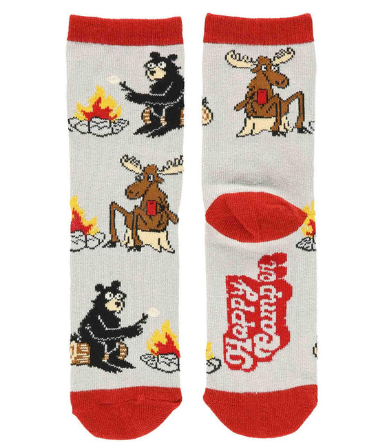 Medium Happy Camper Kids Socks