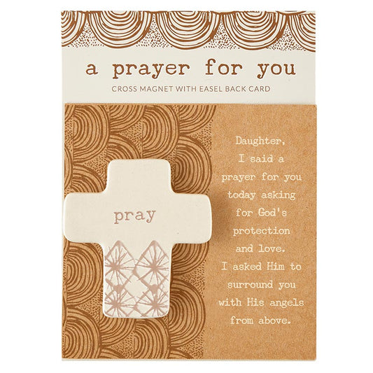 Daughter Prayer For You Cross Magnet