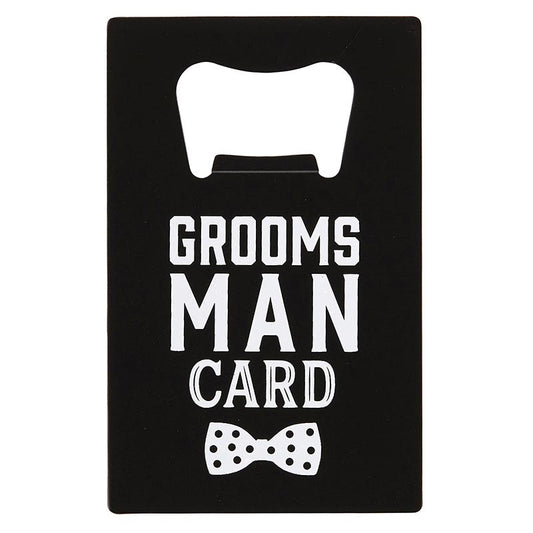 GROOM BOTTLE OPENER