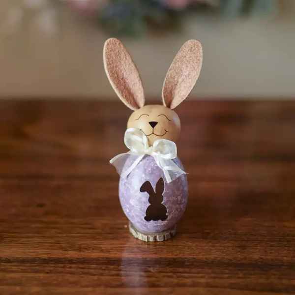 PURPLE LIL WILLOW GOURD BUNNY
