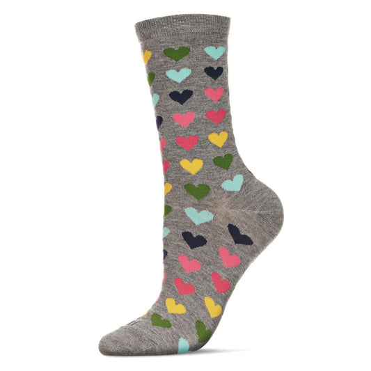 Black Bookshelf Crew Socks