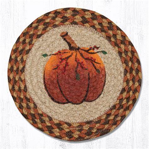 Harvest Pumpkin 10" Trivet