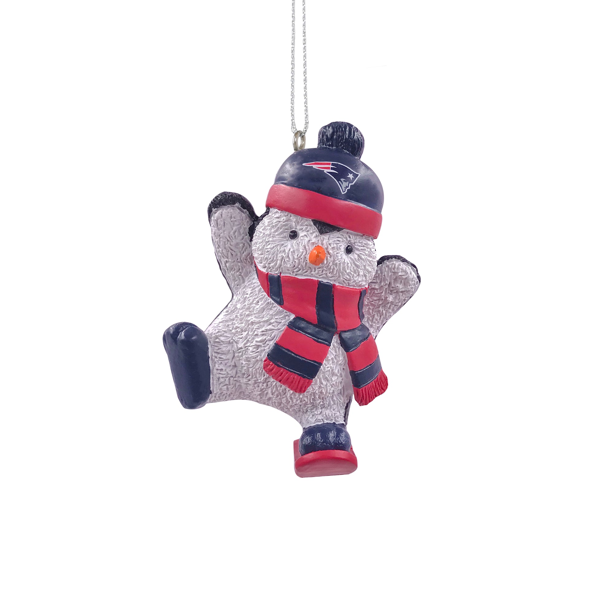 NE PATRIOTS Penguin Ornament