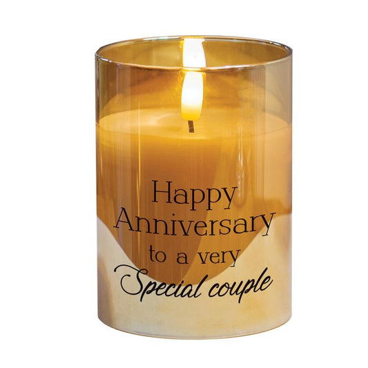 To A Special Couple Led Candle