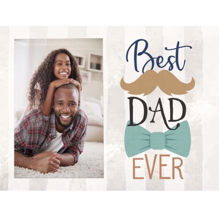 BEST DAD EVER MAG FRAME