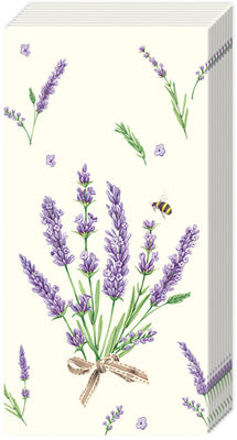 Bouquet Of Lavender Pocket Tissues