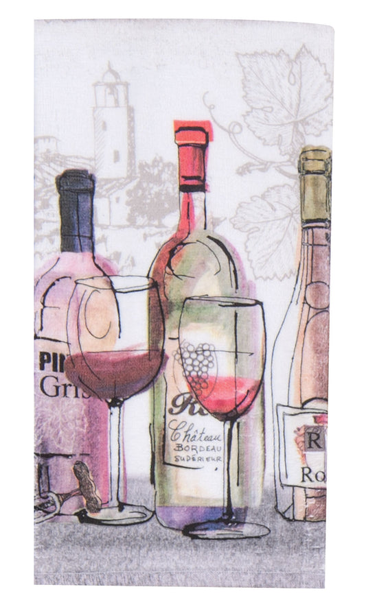Wine Terry Towel