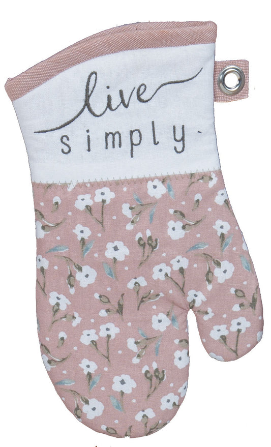 Live Simply Oven Mitt