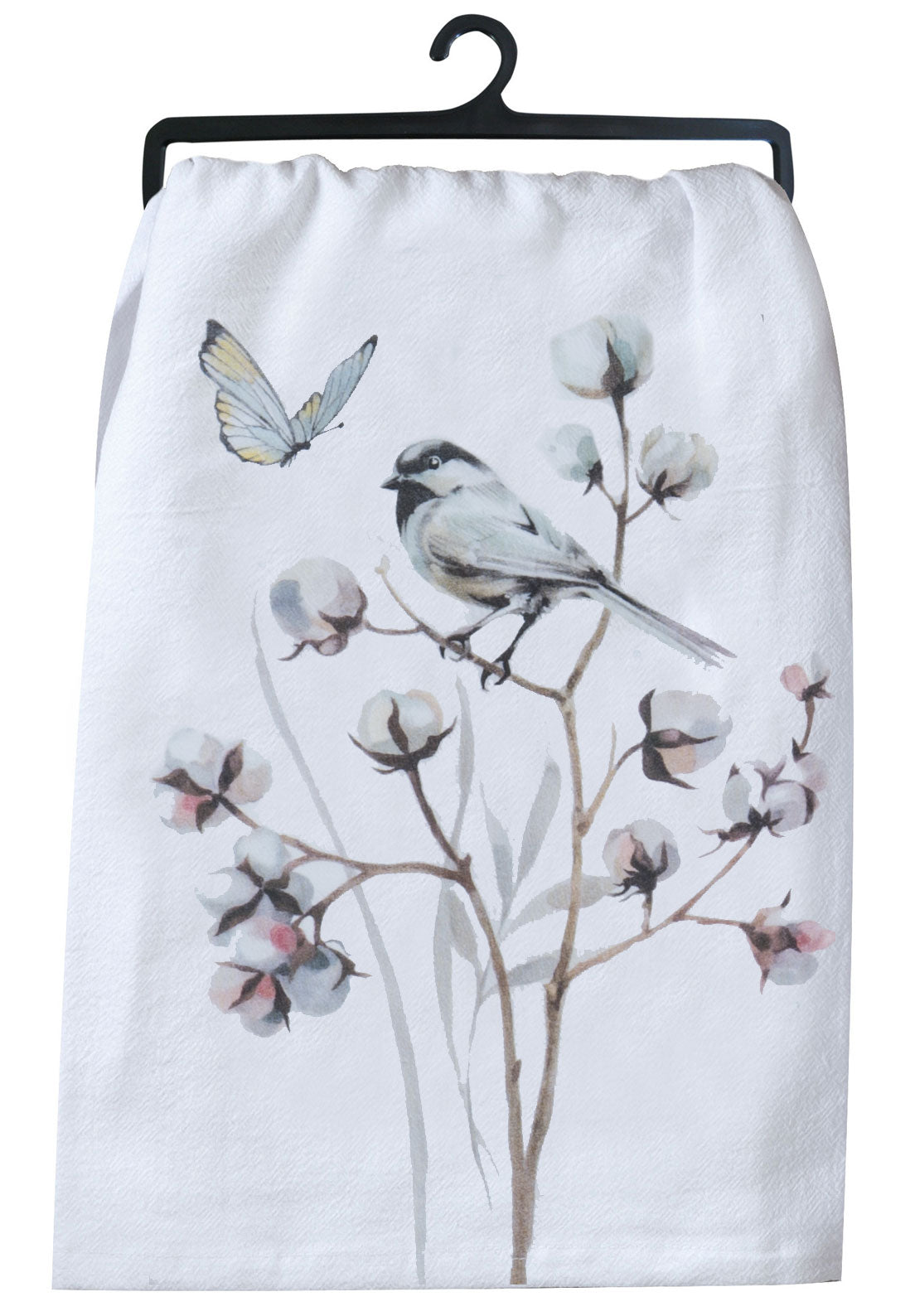 Chickadee Krinkle Flour Sack Towel