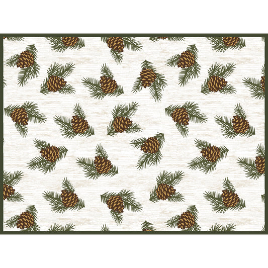 Woodland Pinecones Drying Mat