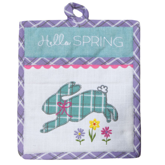 Spring Bunny Pocket Mitt