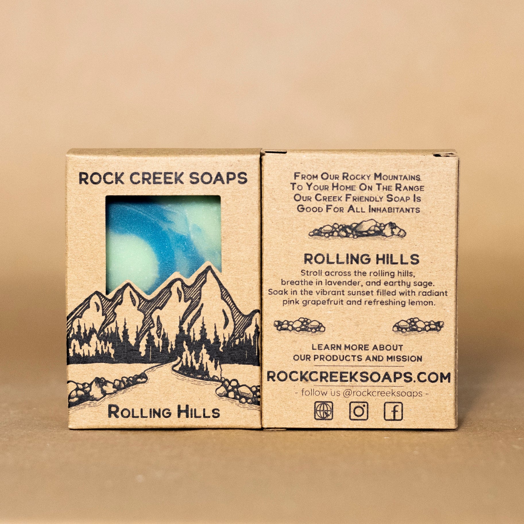 Rolling Hills Vegan Bar Soap