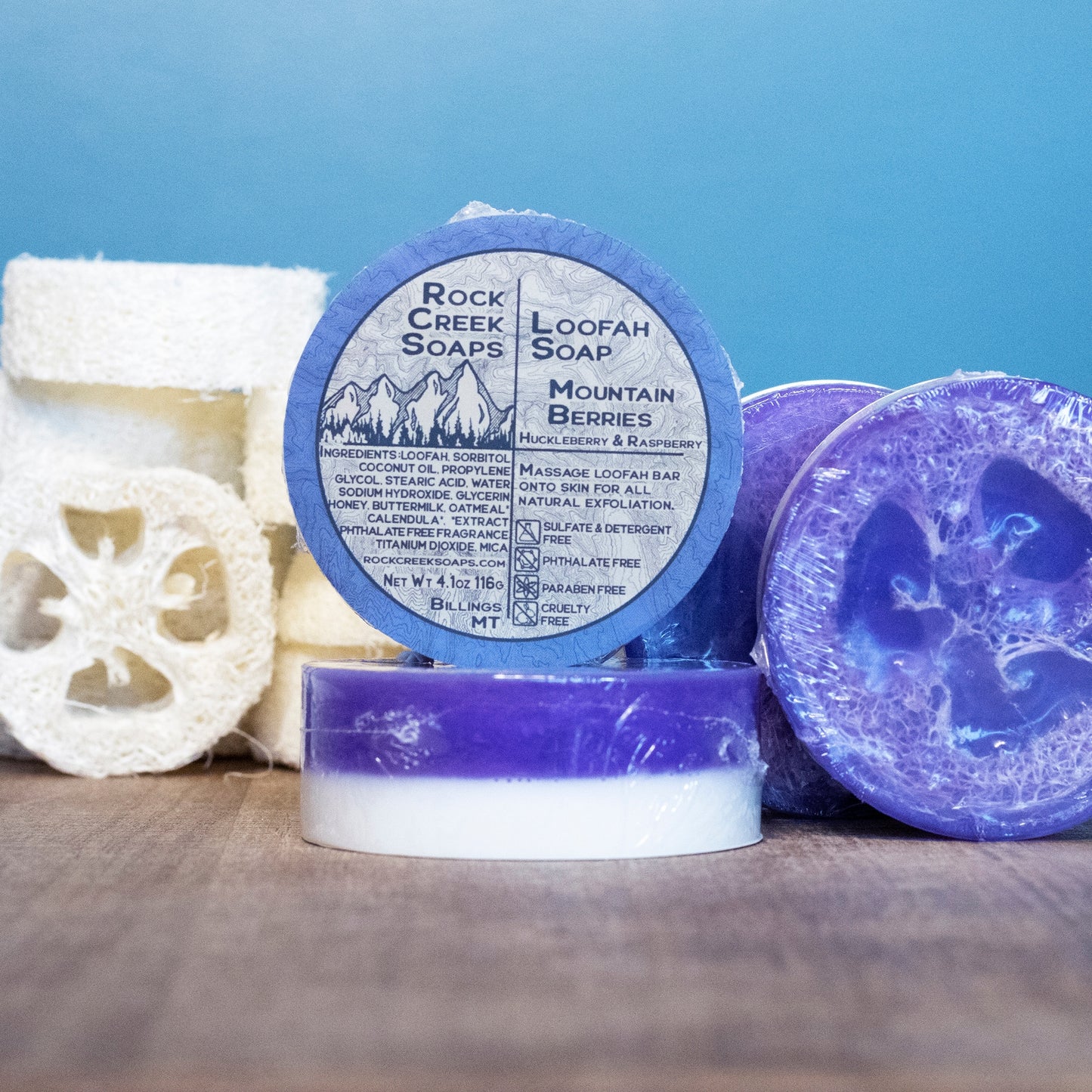 Mountain Berries Loofah Soap