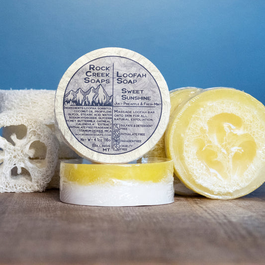 Sweet Sunshine Loofah Soap