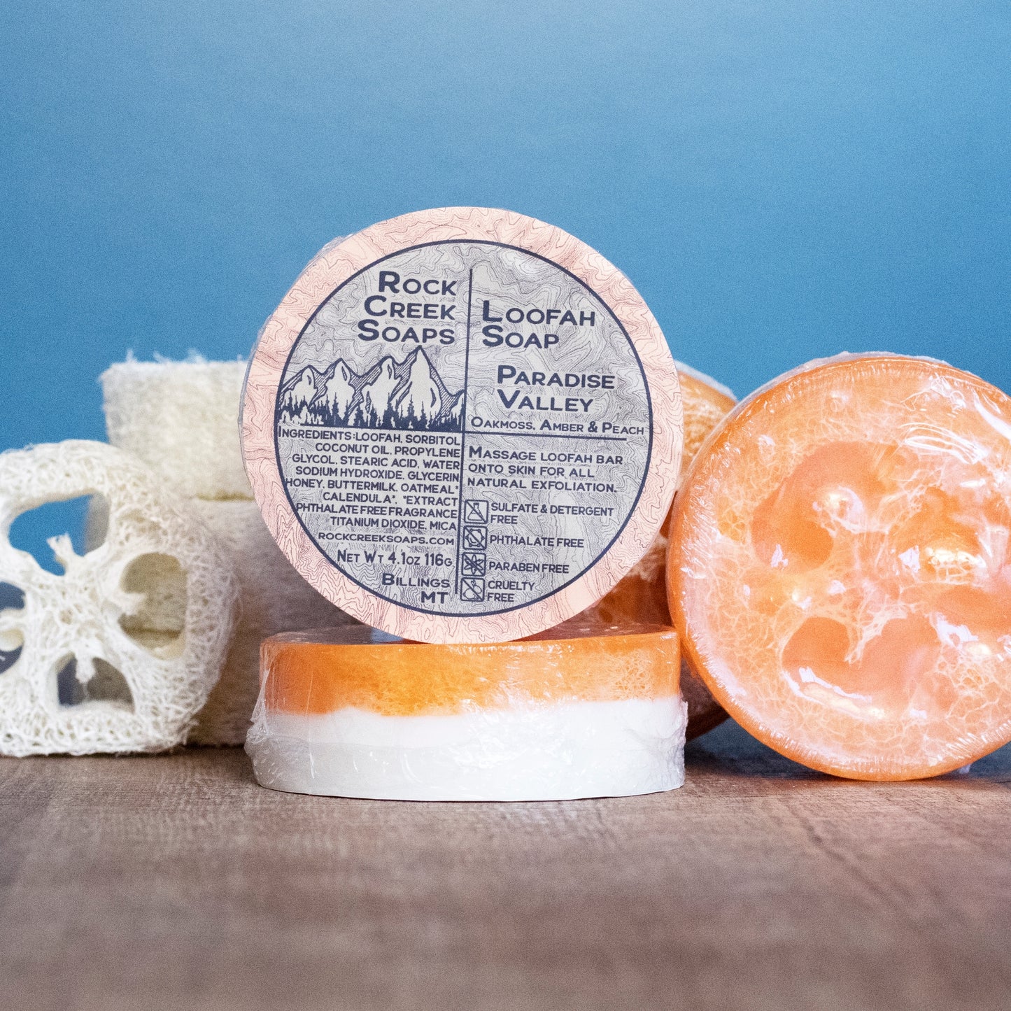 Paradise Valley Loofah Soap