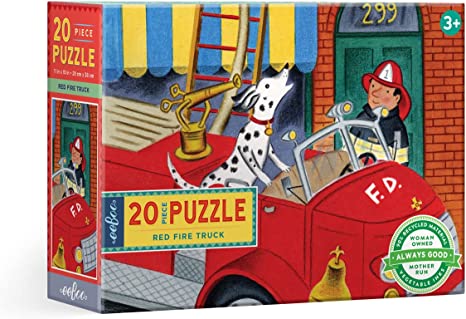 Red Fire Truck 20 Piece Puzzle