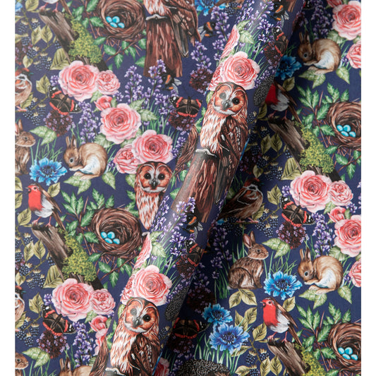 BRITISH ANIMALS GIFT WRAP SHEET