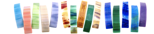 Large Glass Barette