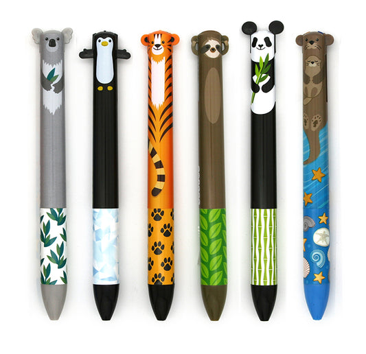 TIGER 2 COLOR CLICK PEN