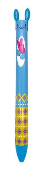 BLUE BUNNY 2 COLOR CLICK PEN