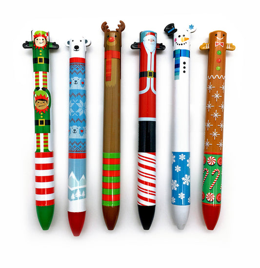 HOLIDAY 2 COLOR CLICK PEN