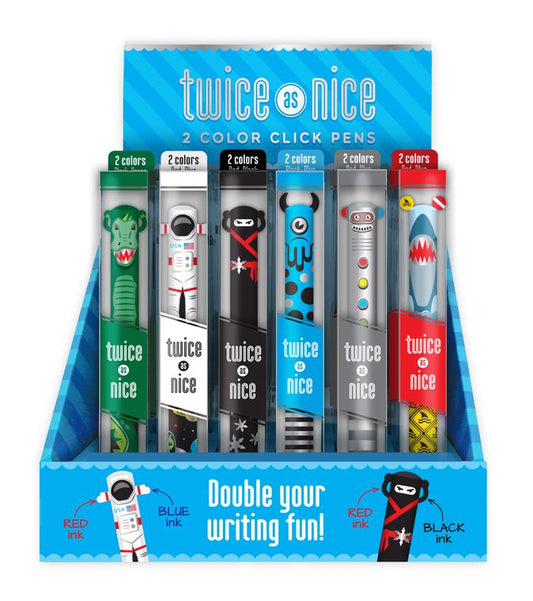 MONSTER 2 COLOR CLICK PEN