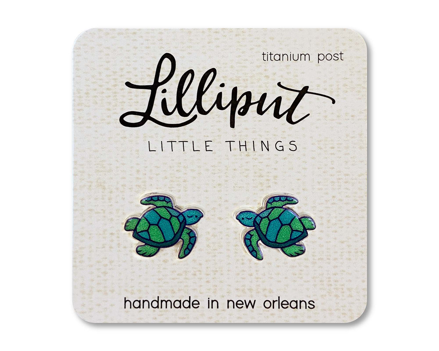 SEA TURTLE EARRINGS