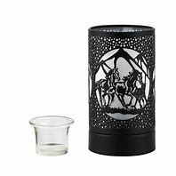 Black Horse Table Lamp