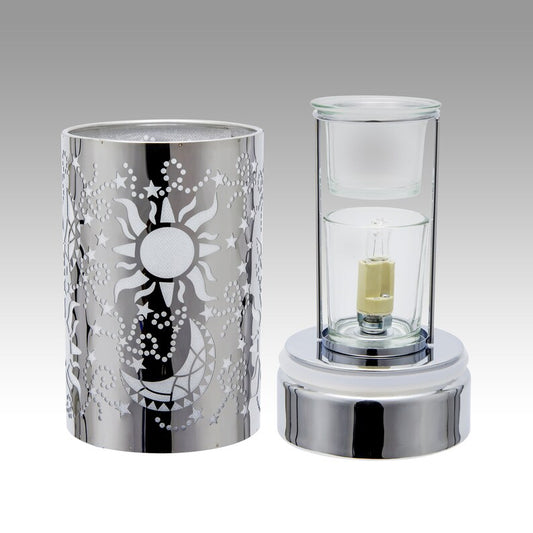 Silver Galaxy Table Lamp