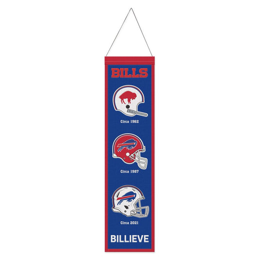 8 X 32 WOOL BANNER Buffalo Bills