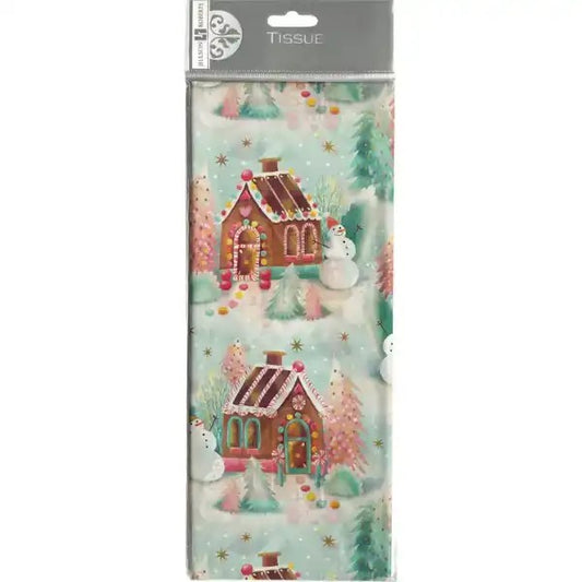 Gingerbread Dreams Printed Tissue