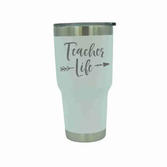 TEACHER LIFE 30 OZ TUMBLER