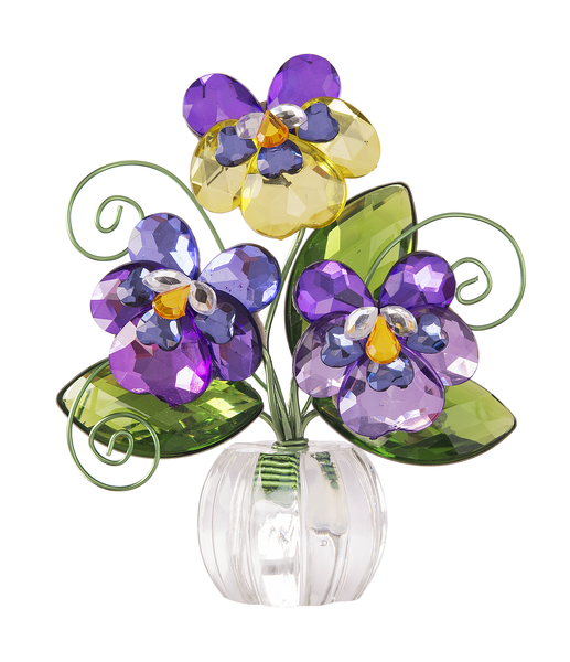 Pansy Posy Pot