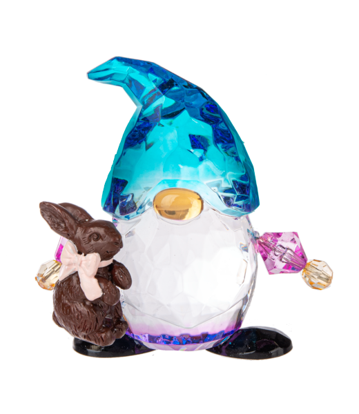Chocolate Bunny Gnome Figurine