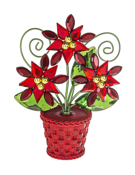 Poinsettia Pot
