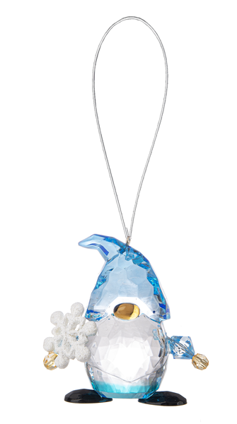 Gnome With Snowflake Ornament