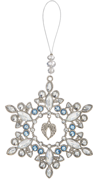Forever in My Heart Snowflake Ornament