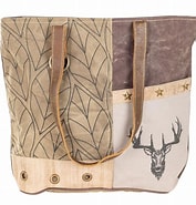 Brown Tones Antler Tote