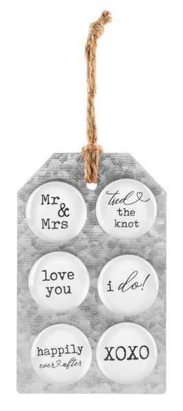 Wedding Magnets Set OF 6