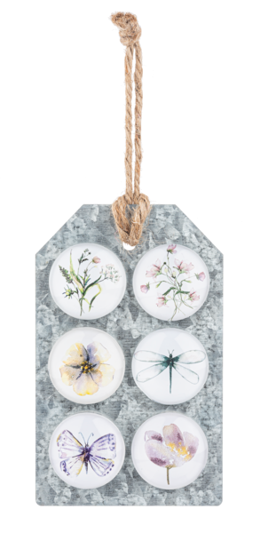 WILDFLOWER MAGNET SET 6