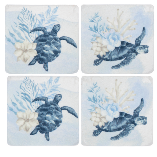 SEA TURTLE COASTER SET