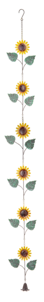 SUNFLOWER RAIN CHAIN