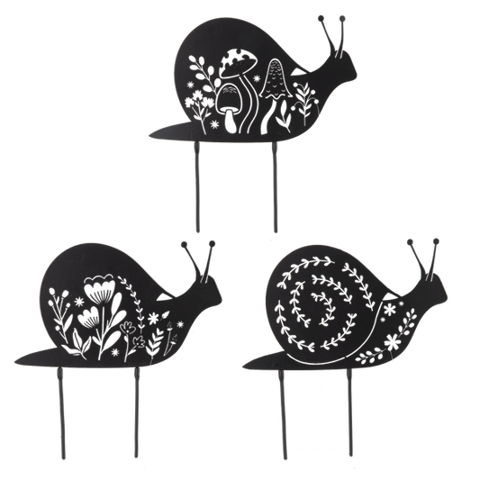 Laser Cut Snail Stake