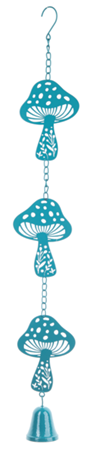 Laesr Cut Mushroom Windchime