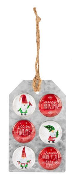 Gnome Christmas Magnet Set