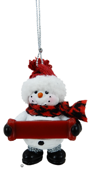 BLANK Snowman Ornament