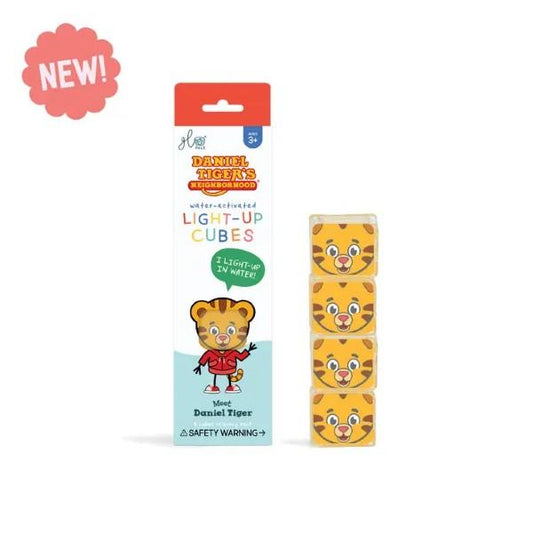 Daniel Tiger Glo Pals Light-Up Cubes 4PK