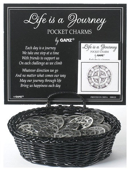 Life is a Journey Pocket Charm